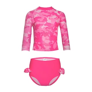 Foto 1 | Foto 1 | Traje De Baño Para Bebe Niña Wetsuit Pink Camouflage
