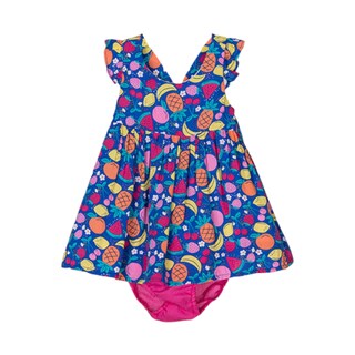 Foto 1 | Foto 1 | Vestido y Braguita Losan Multicolor para Bebé Niña