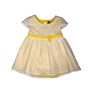Foto 1 | Foto 1 | Vestido Losan 218-7795AL color Amarillo con Braguita para Bebé Niña