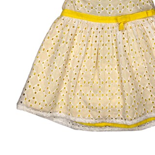 Foto 4 | Foto 4 | Vestido Losan 218-7795AL color Amarillo con Braguita para Bebé Niña