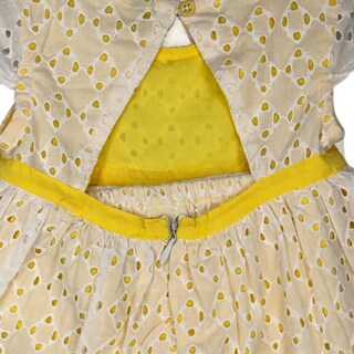 Foto 6 | Foto 6 | Vestido Losan 218-7795AL color Amarillo con Braguita para Bebé Niña
