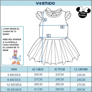 Foto 5 | Foto 5 | Vestido Estampado Disney Azul Minnie Mouse