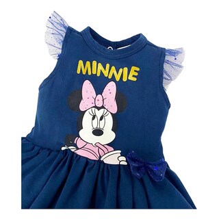 Foto 2 | Foto 2 | Vestido Algodon Con Estampado Disney Minnie Azul
