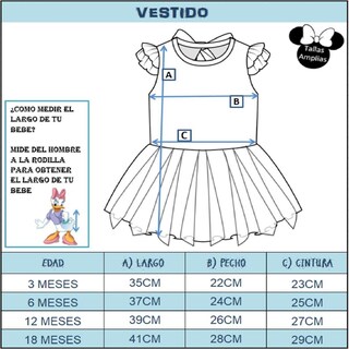 Foto 5 | Foto 5 | Vestido Algodon Con Estampado Disney Minnie Azul