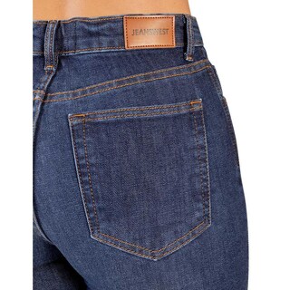 Foto 4 | Foto 4 | Pantalon De Mezclilla Straight De Tiro Alto Jeanswest 9493 Azul Marino