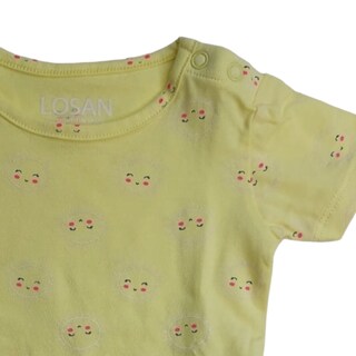 Foto 4 | Foto 4 | Mamelucos Here Comes The Sun Losan color Amarillo y Blanco para Bebé Niña