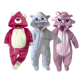 Foto 1 | Foto 1 | Kit Mamelucos Disney B430-18 Multicolor 3 Piezas Lotso/Marie/Ángel