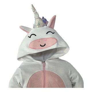 Foto 6 | Foto 6 | Mameluco Baby Kisses Blanco con Gorro para Bebé Niña