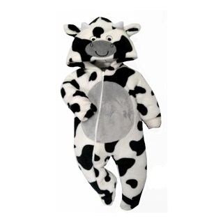 Foto 2 | Foto 2 | Mameluco con Gorro Bordado Diseño de Vaca color Blanco