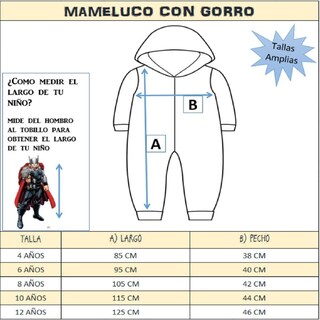 Foto 5 | Foto 5 | Mameluco Marvel 3332-18 Multicolor Capitana Marvel con Gorro Bordado