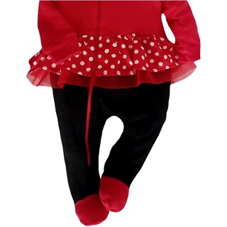 Foto 3 | Foto 3 | Mameluco Algodón Disney Diseño de Minnie con Gorro Bordado color Rojo