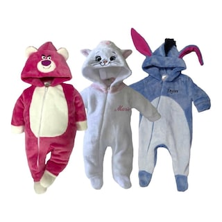 Foto 1 | Foto 1 | Mamelucos Disney Lotso, Marie y Eeyore 3 Piezas