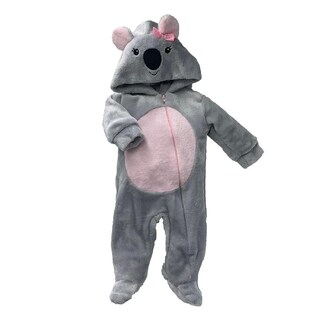Foto 1 | Foto 1 | Mameluco Baby Kisses 2344-3 Koala Gris con Gorro Bordado