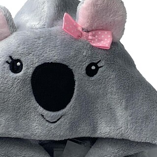 Foto 2 | Foto 2 | Mameluco Baby Kisses 2344-3 Koala Gris con Gorro Bordado