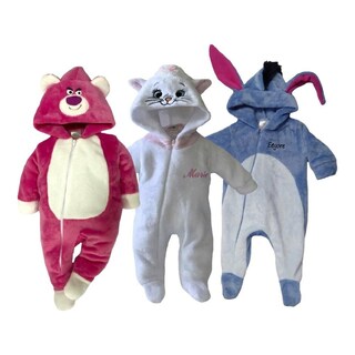 Foto 1 | Foto 1 | Mamelucos Disney Lotso, Marie y Eeyore 3 Piezas