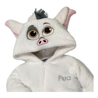 Foto 3 | Foto 3 | Mameluco con Gorro Bordado Disney color Blanco para Bebé Niña