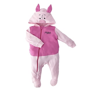 Foto 1 | Foto 1 | Mameluco Disney 1144-18 Piglet Rosa