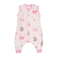 Saquito para Domir Chiqui Mundo Baby Sleeping Elefantitas color Rosa