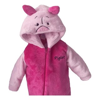 Foto 2 | Foto 2 | Mameluco con Gorro Bordado Disney Rosa para Bebé