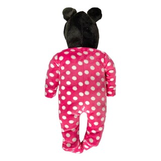 Foto 7 | Foto 7 | Mameluco Disney Minnie Con Gorro Bolitas Negro