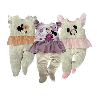 Foto 1 | Foto 1 | Kit 3 Mamelucos Disney Minnie Multicolor