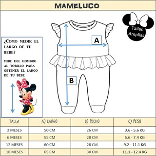 Foto 6 | Foto 6 | Kit 3 Mamelucos Disney Minnie Multicolor