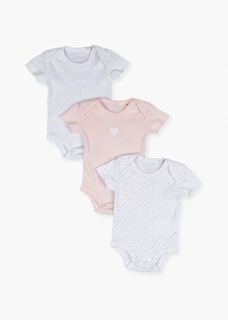 Foto 1 | Foto 1 | Pack De 3 Bodis Para Bebé Niña Losan