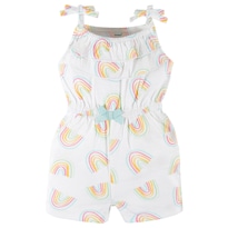 Romper Gerber Blanco Arcoiris Bebe 1 A 5 Años Algodón