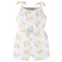 Romper Gerber Blanco Arcoiris Niña 1 A 5 Años Algodón