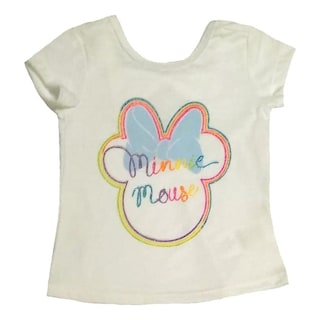 Foto 3 | Foto 3 | Conjunto Disney Minnie con Falda Tutú Multicolor para Niña 2 Piezas