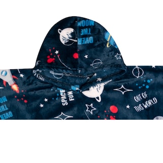 Foto 5 | Foto 5 | Sudadera/Cobija Afelpada Chiqui Mundo Galaxy Azul Marino para Niños de 4-8 Años