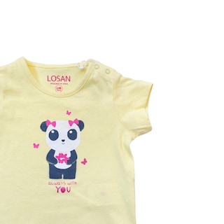 Foto 2 | Foto 2 | Playera Losan color Amarillo para Bebé Niña