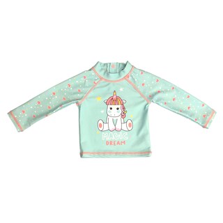 Foto 1 | Foto 1 | Playera Losan 218-1018AL Azul Manga Larga para Bebé Niña