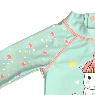 Foto 4 | Foto 4 | Playera Losan 218-1018AL Azul Manga Larga para Bebé Niña