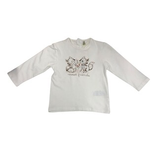 Foto 1 | Foto 1 | Playera Para Bebé Niña ''sweet Friends'' Losan
