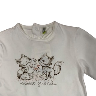 Foto 3 | Foto 3 | Playera Para Bebé Niña ''sweet Friends'' Losan
