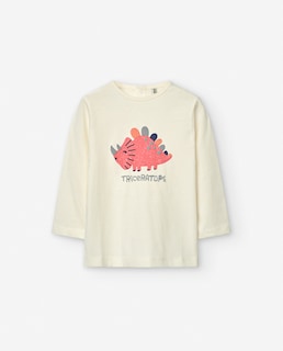 Foto 1 | Foto 1 | Playera Manga Larga ''triceratops'' Para Bebé Niña Losan