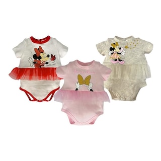 Foto 1 | Foto 1 | Kit 3 Pañaleros de Algodón Disney Minnie Mouse Rosa