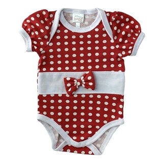 Foto 2 | Foto 2 | Pañalero Algodon Con Gorro Minnie Color Rojo