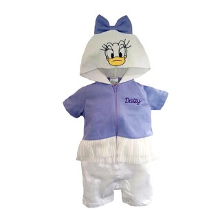 Foto 1 | Foto 1 | Pañalero Algodon Con Gorro Bordado Disney Daisy Blanco