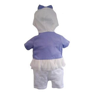 Foto 3 | Foto 3 | Pañalero Algodon Con Gorro Bordado Disney Daisy Blanco