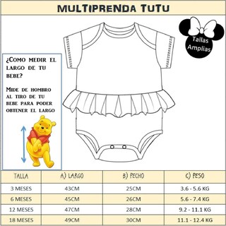 Foto 3 | Foto 3 | Pañalero Algodón Estampado Disney Minie Mouse Tutu Rosa