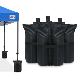 Foto 1 | Foto 1 | Bolsas de Peso Abccanopy Heavy Duty Negras (84 Kg) Para Toldo - Venta Internacional