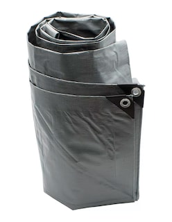 Foto 5 | Foto 5 | Lona De Polietileno Uso Super Rudo Gris/negro 180 Gr 5x6 M