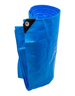 Foto 6 | Foto 6 | Lona De Polietileno Uso Rudo Termosellada Azul 110 Gr 3x3 M