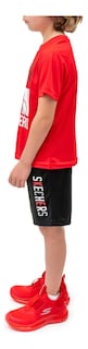 Foto 5 | Foto 5 | Skechers Conjunto Deportivo Para Niño, 4 Piezas Con Camisetas Y Shorts Súper Cómodos Para Actividades Y Juego