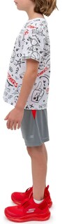 Foto 6 | Foto 6 | Skechers Conjunto Deportivo Para Niño, 4 Piezas Con Camisetas Y Shorts Súper Cómodos Para Actividades Y Juego