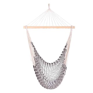 Foto 1 | Foto 1 | Silla de Hamaca All Nahlo 100% Algodón color Negro Columpio Giratorio