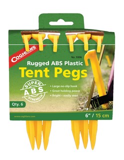 Foto 1 | Foto 1 | Estacas de Plástico Coghlan's 9306 color Amarillo 6 Piezas para Carpa