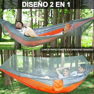 Foto 3 | Foto 3 | Hamaca De Camping Portátil Con Mosquitera Neranja